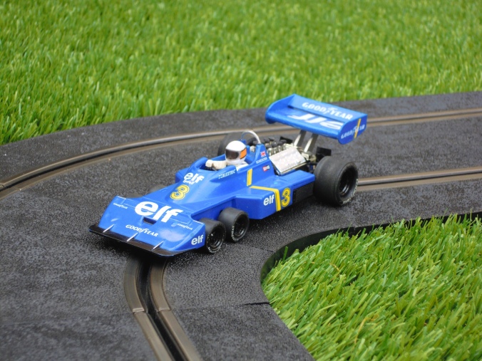Tyrrell P34 Six Wheeler Jody Scheckter SCX Scalextric Exin